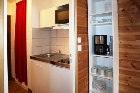 Location au ski Studio coin montagne 4 personnes (408) - RESIDENCE LE 1650 - Les Orres - Kitchenette