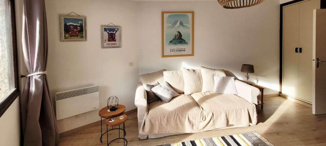 Ski verhuur Studio bergnis 4 personen (233) - Résidence le Balcon des Orres - Les Orres - Woonkamer