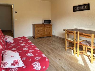 Ski verhuur Studio 2 personen (81) - Résidence le Boussolenc - Les Orres - Woonkamer