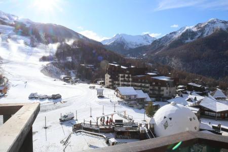 Ski verhuur Studio 4 personen (89) - Résidence le Boussolenc - Les Orres - Balkon