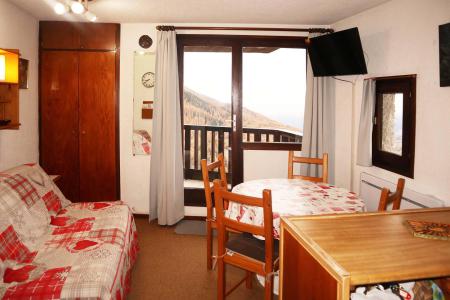 Аренда на лыжном курорте Квартира студия со спальней для 4 чел. (277) - Résidence le Cairn - Les Orres - Салон