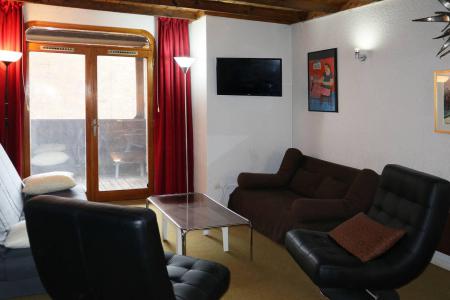 Rent in ski resort 2 room apartment 6 people (338) - Résidence le Silhourais - Les Orres - Living room
