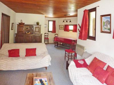 Ski verhuur Appartement 2 kamers bergnis 6 personen (300) - Résidence le Sunny Snow - Les Orres - Woonkamer