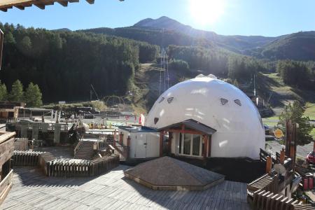 Rent in ski resort 2 room apartment sleeping corner 6 people (004) - Résidence les Carlines - Les Orres - Balcony