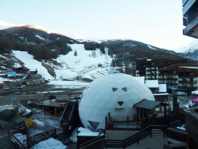 Location au ski Studio coin montagne 4 personnes (012) - Résidence les Carlines - Les Orres - Extérieur hiver