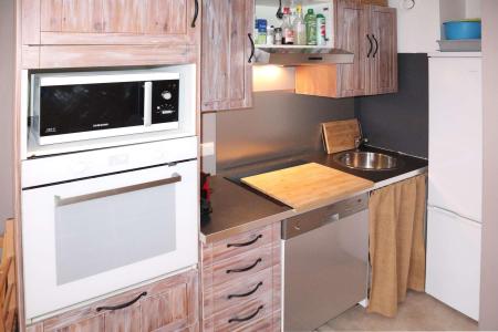 Location au ski Studio coin montagne 4 personnes (044) - Résidence les Cembros - Les Orres - Kitchenette