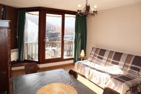 Rent in ski resort Studio sleeping corner 4 people (061) - Résidence les Cembros - Les Orres - Living room
