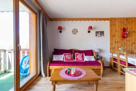Skiverleih 3-Zimmer-Appartment für 6 Personen (102) - Résidence les Colchiques - Les Orres - Wohnzimmer