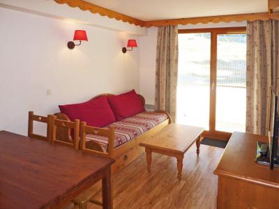 Ski verhuur Appartement 2 kamers bergnis 6 personen (814) - Résidence les Eglantines - Les Orres - Woonkamer