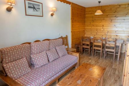 Rent in ski resort 4 room duplex apartment 10 people (1220) - Résidence les Erines - Les Orres - Living room