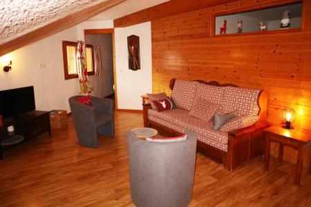 Ski verhuur Appartement 2 kamers bergnis 6 personen (499) - Résidence les Erines - Mélèzes d'Or - Les Orres - Woonkamer