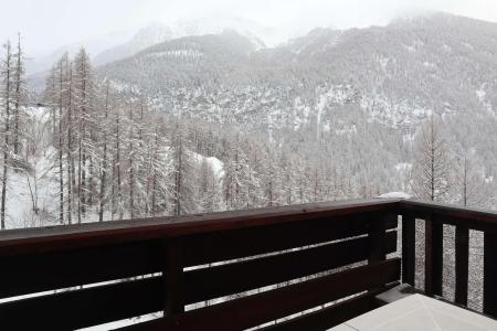 Rent in ski resort 2 room apartment 6 people (486) - Résidence les Flocons - Les Orres - Balcony