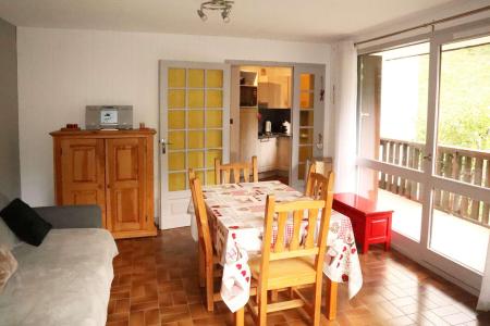 Rent in ski resort 2 room apartment sleeping corner 6 people (465) - Résidence les Flocons - Les Orres - Living room