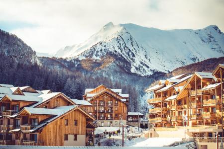 Ski verhuur Résidence les Hauts de Préclaux - Les Orres - Buiten winter