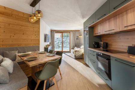 Rent in ski resort 2 room apartment sleeping corner 6 people (MBB006) - Résidence les Hauts de Préclaux I - Les Orres - Living room
