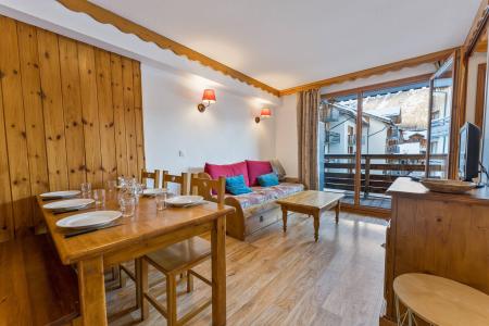 Rent in ski resort 2 room apartment sleeping corner 7 people (MBB202) - Résidence les Hauts de Préclaux I - Les Orres - Living room
