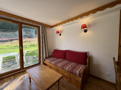 Skiverleih 2-Zimmer-Holzhütte für 6 Personen (MBB002) - Résidence les Hauts de Préclaux I - Les Orres - Wohnzimmer