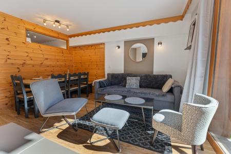Rent in ski resort 3 room apartment sleeping corner 8 people (MZ1112) - Résidence les Hauts de Préclaux I - Les Orres - Living room