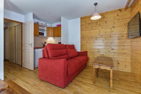 Rent in ski resort 3 room apartment sleeping corner 8 people (MZ2102) - Résidence les Hauts de Préclaux I - Les Orres - Living room