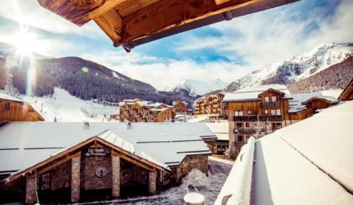 Ski verhuur Résidence les Hauts de Préclaux I - Les Orres - Buiten winter