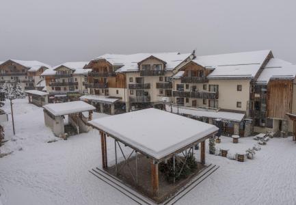 Location au ski Studio cabine 6 personnes (MBB317) - Résidence les Hauts de Préclaux I - Les Orres - Extérieur hiver