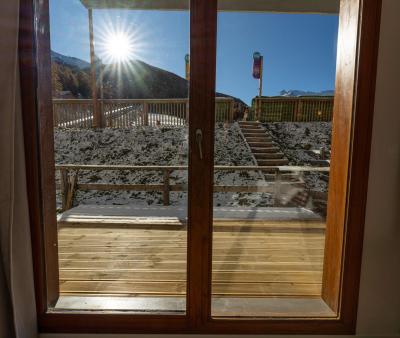 Location au ski Appartement 2 pièces coin montagne 6 personnes (MBB006) - Résidence les Hauts de Préclaux I - Les Orres - Terrasse