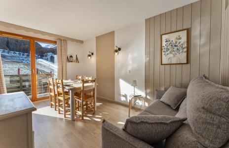Wynajem na narty Apartament 2 pokojowy z alkową 6 osób (MBB211) - Résidence les Hauts de Préclaux I - Les Orres - Pokój gościnny