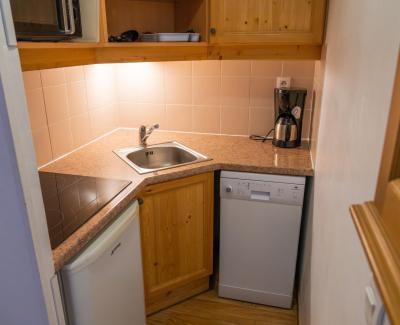 Wynajem na narty Apartament 3 pokojowy 6 osób (MBB107) - Résidence les Hauts de Préclaux I - Les Orres - Kuchnia