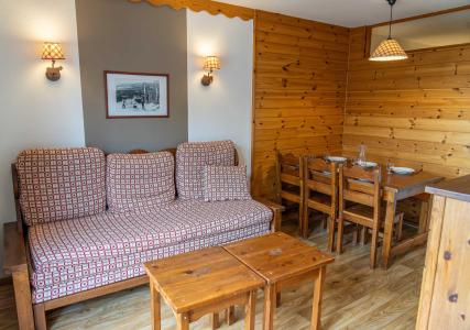 Ski verhuur Appartement 2 kabine kamers 6 personen (MZ2211) - Résidence les Hauts de Préclaux I - Les Orres - Woonkamer