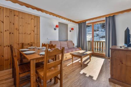 Ski verhuur Appartement 2 kamers slaapnis 6 personen (MBC609) - Résidence les Hauts de Préclaux I - Les Orres - Woonkamer