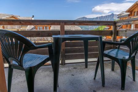 Location au ski Appartement 2 pièces cabine 6 personnes (MBB314) - Résidence les Hauts de Préclaux I - Les Orres - Balcon