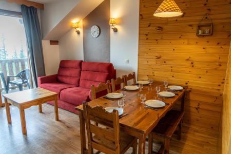 Ski verhuur Appartement 3 kabine kamers 8 personen (MZ2301) - Résidence les Hauts de Préclaux I - Les Orres - Woonkamer