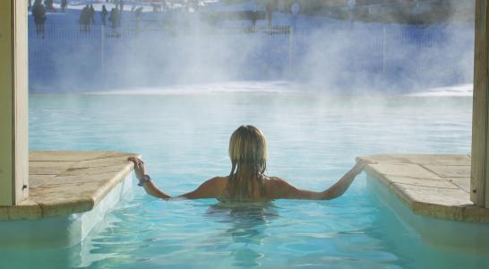 Location au ski Résidence les Hauts de Préclaux I - Les Orres - Piscine