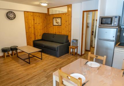Ski verhuur Studio cabine 5 personen (MBB304) - Résidence les Hauts de Préclaux I - Les Orres - Woonkamer