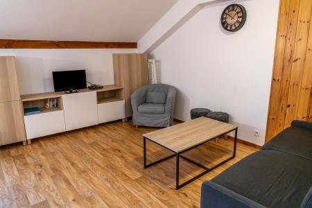 Ski verhuur Studio cabine 5 personen (MBB304) - Résidence les Hauts de Préclaux I - Les Orres - Woonkamer