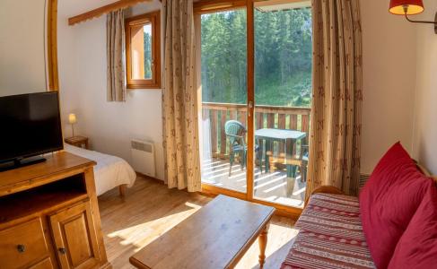 Skiverleih Wohnung 2 Zimmer Schlafecke 6 Personen (MBC801) - Résidence les Hauts de Préclaux I - Les Orres - Wohnzimmer