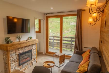 Wynajem na narty Apartament 2 pokojowy z alkową 6 osób (MBC608) - Résidence les Hauts de Préclaux II - Les Orres - Pokój gościnny