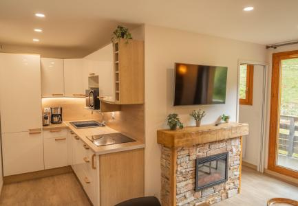 Wynajem na narty Apartament 2 pokojowy z alkową 6 osób (MBC608) - Résidence les Hauts de Préclaux II - Les Orres - Pokój gościnny