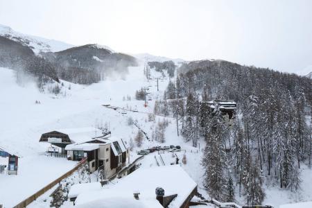 Location au ski Studio coin montagne 4 personnes (199) - Résidence les Orrianes des Cîmes - Les Orres - Extérieur hiver