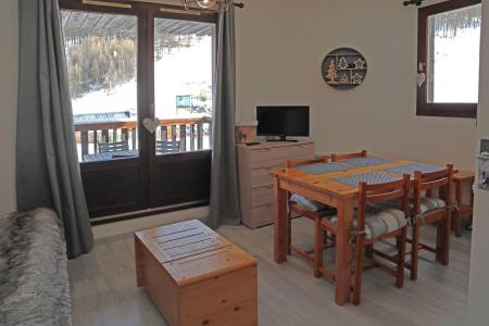 Rent in ski resort Studio sleeping corner 4 people (197) - Résidence les Orrianes des Cîmes - Les Orres - Living room