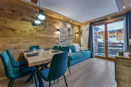 Rent in ski resort 2 room apartment sleeping corner 6 people (2119) - Résidence les Silènes - Les Orres - Living room