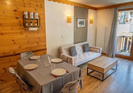 Ski verhuur Appartement 2 kamers 4 personen (2221) - Résidence les Silènes - Les Orres - Woonkamer