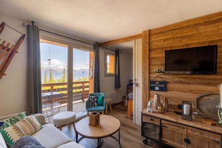 Ski verhuur Appartement duplex 3 kamers 8 personen (2303) - Résidence les Silènes - Les Orres - Woonkamer