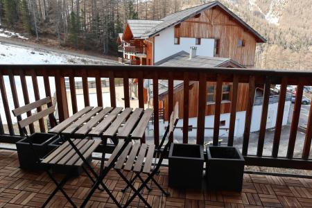 Rent in ski resort 3 room duplex apartment 6 people (853) - Résidence les Terrasses du Soleil d'Or - Les Orres - Balcony