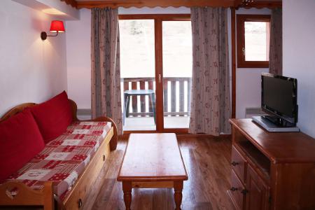 Ski verhuur Appartement 2 kamers bergnis 6 personen (483) - Résidence les Valérianes - Monts du Bois d'Or - Les Orres - Woonkamer