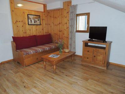 Ski verhuur Studio cabine 4 personen (475) - Résidence les Valérianes - Monts du Bois d'Or - Les Orres - Woonkamer