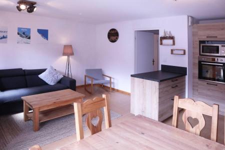 Ski verhuur Appartement duplex 3 kamers 8 personen (820) - Résidence Parc des Airelles - Les Orres - Woonkamer