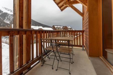 Wynajem na narty Apartament 3 pokojowy 7 osób (3206) - Résidence Terrasses du Soleil d'Or - Les Orres - Zima na zewnątrz