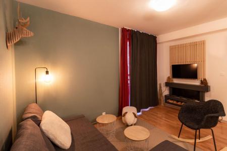 Rent in ski resort 2 room apartment sleeping corner 5 people (3301) - Résidence Terrasses du Soleil d'Or - Les Orres - Living room