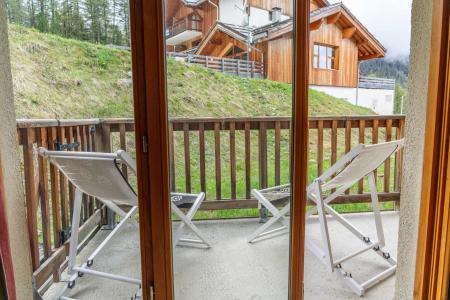 Skiverleih Studio Schlafnische 4 Personen (3110) - Résidence Terrasses du Soleil d'Or - Les Orres - Balkon